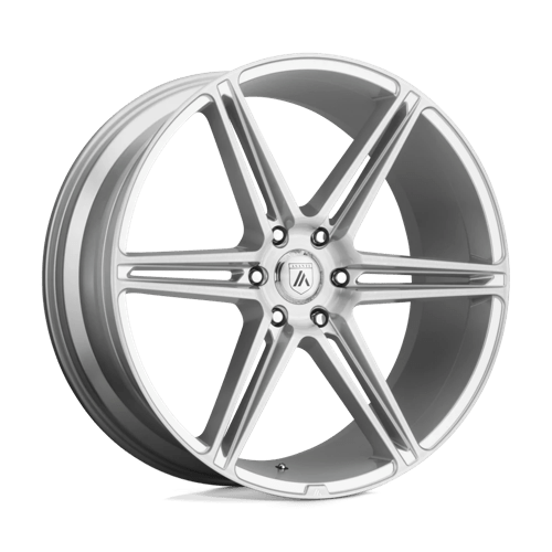 Asanti ABL-25 Alpha 6 Brushed Silver Wheels