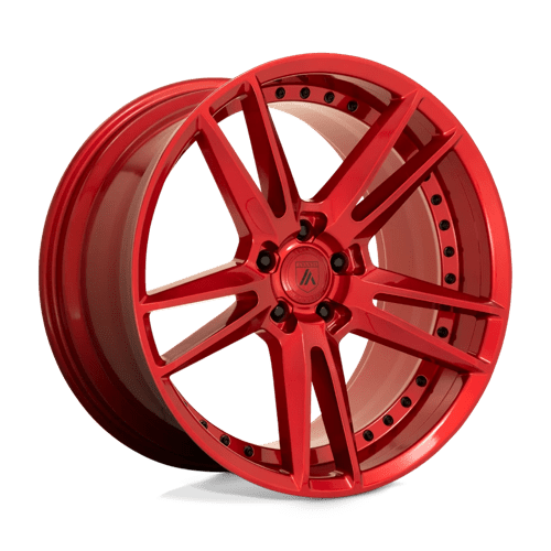 Asanti ABL-33 Reign Candy Red Wheels