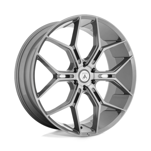 Asanti ABL-38 Monarch Truck Titanium Brushed Wheels