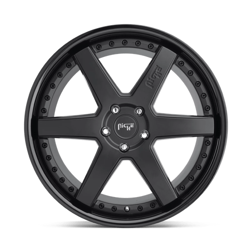 Niche M192 Altair Gloss Black Matte Black 1-Piece Wheels