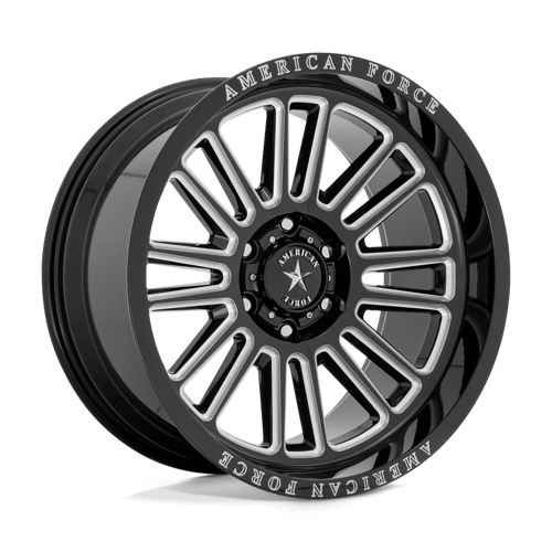 American Force AC003 Weapon Gloss Black Milled Wheels