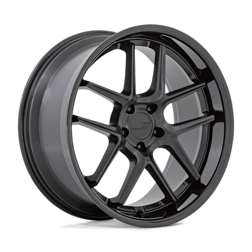 American Racing AR942 Matte Black With Gloss Black Lip Wheels