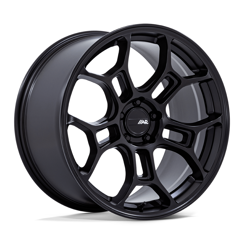 American Racing AR952 GT Street Matte Black Wheels, Flow Formed, Aluminum