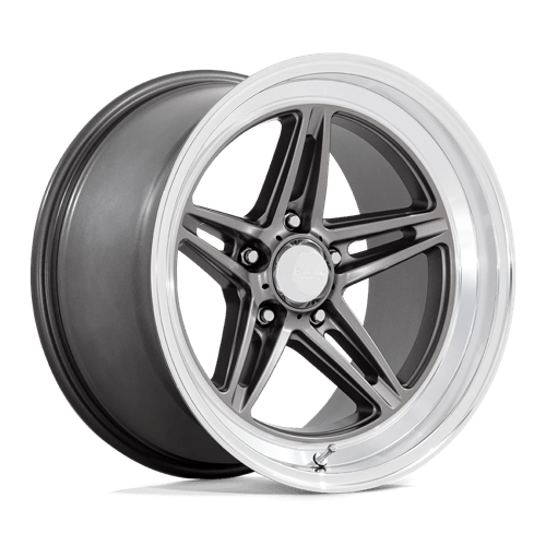 American Racing VN514 Groove Anthracite With Diamond Cut Lip Wheels