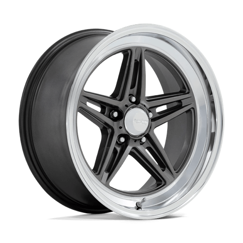 American Racing VN514 Groove Anthracite With Diamond Cut Lip Wheels