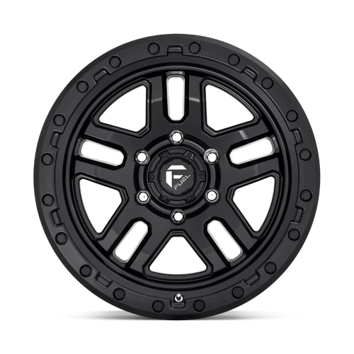 Fuel D700 Ammo Matte Black 1-Piece Wheels