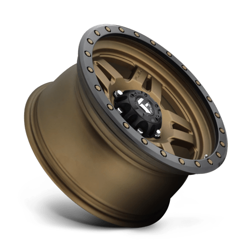 Fuel D583 Anza Matte Bronze Black Bead Ring 1-Piece Wheels