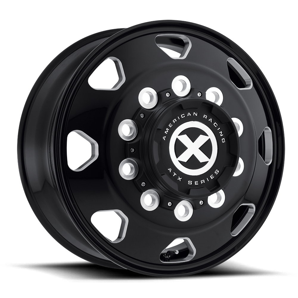 ATX AO401 Octane Gloss Black Milled Wheels