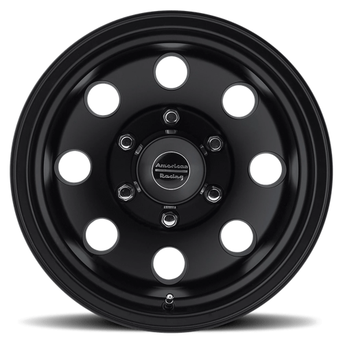 American Racing AR172 Baja Satin Black Wheels