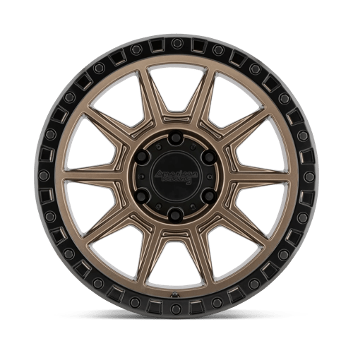 American Racing AR202 Matte Bronze Black Lip Wheels