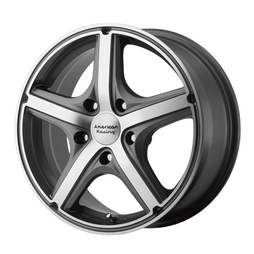 American Racing AR883 Maverick Anthracite Machined Wheels