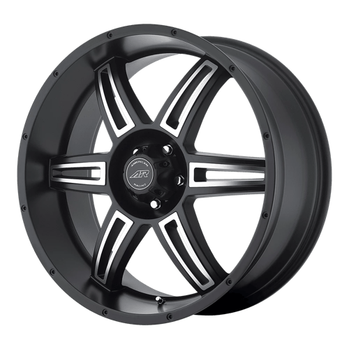 American Racing AR890 Satin Black Machined Wheels