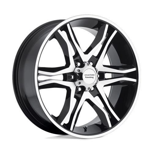 American Racing AR893 Mainline Gloss Black Machined Wheels