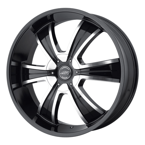 American Racing AR894 Gloss Black Machined Wheels