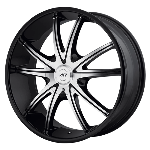 American Racing AR897 Gloss Black Machined Wheels