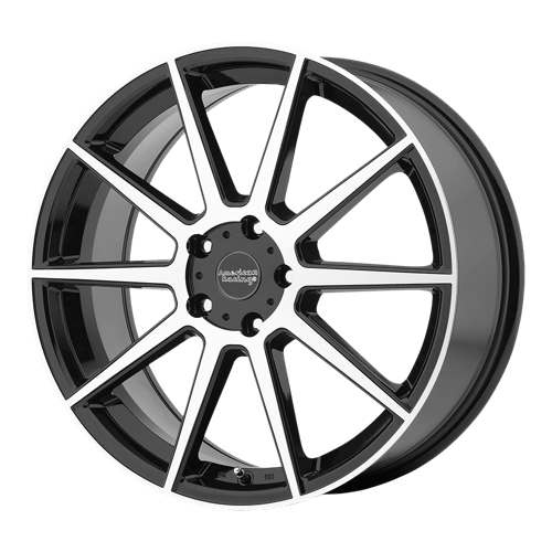 American Racing AR908 Gloss Black Machined Face Wheels