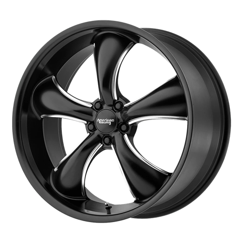 American Racing AR912 Tt60 Satin Black Milled Wheels