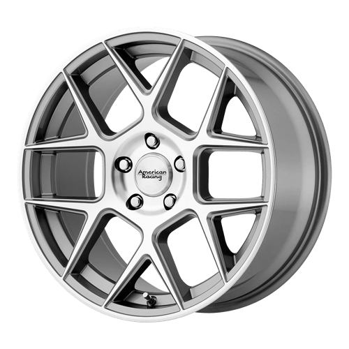 American Racing AR913 Apex Gun Metal Machined Face Wheels