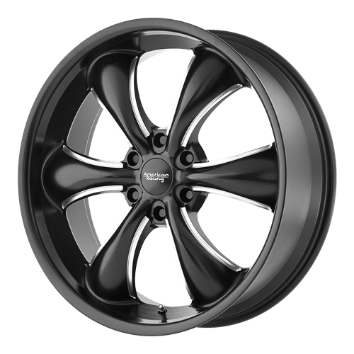 American Racing AR914 Tt60 Truck Satin Black Milled Wheels