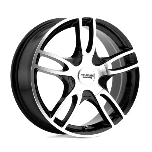 American Racing AR919 Estrella 2 Gloss Black Machined Wheels