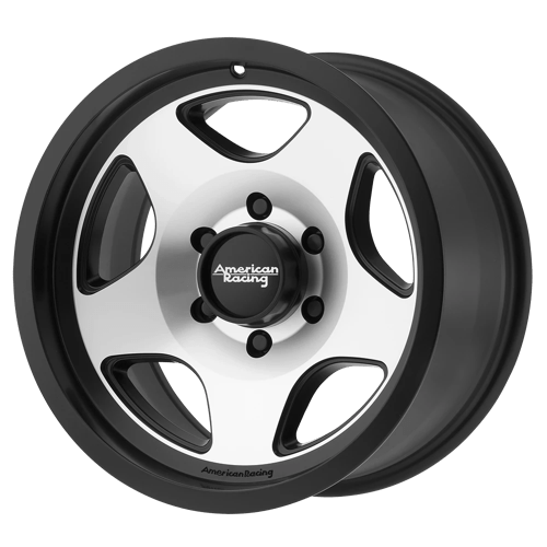 American Racing AR923 Mod 12 Satin Black Machined Wheels