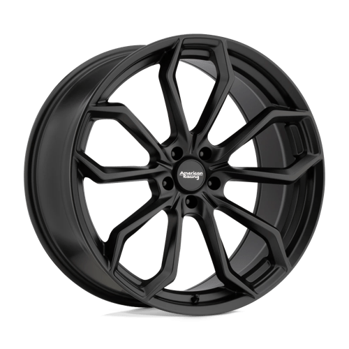 American Racing AR932 Splitter Satin Black Wheels