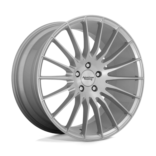 American Racing AR934 Fastlane Brushed Silver Wheels