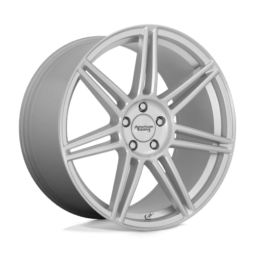 American Racing AR935 Redline Brushed Silver Wheels