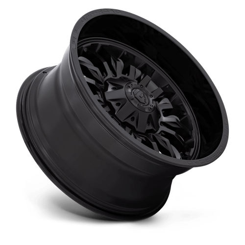 Fuel D796 Arc Matte Black With Gloss Black Lip 1-Piece Wheels