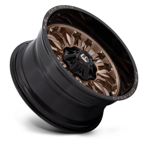 Fuel D797 Arc Platinum Bronze With Black Lip 1-Piece Wheels