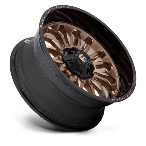 Fuel D797 Arc Platinum Bronze With Black Lip 1-Piece Wheels