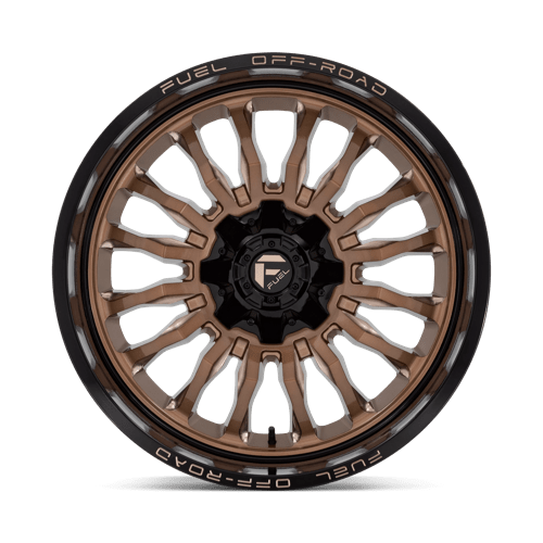 Fuel D797 Arc Platinum Bronze With Black Lip 1-Piece Wheels