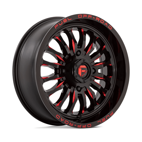 Fuel Arc D822 Red Milled UTV Rims