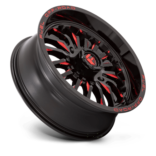 Fuel Arc D822 Red Milled UTV Rims