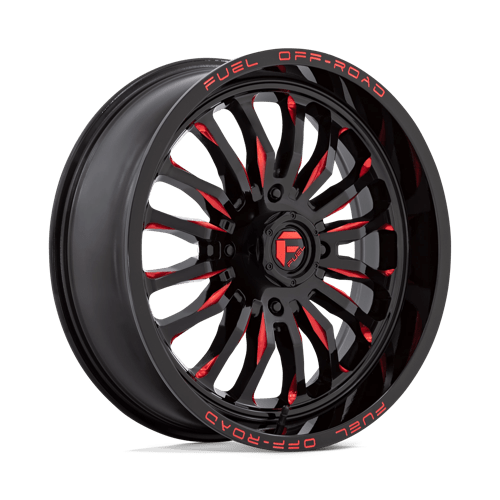 Fuel Arc D822 Red Milled UTV Rims