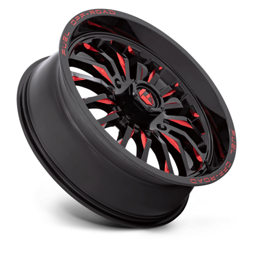 Fuel Arc D822 Red Milled UTV Rims