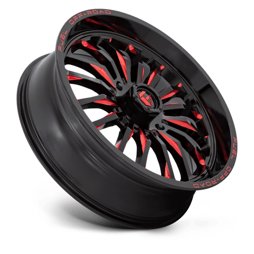 Fuel Arc D822 Red Milled UTV Rims