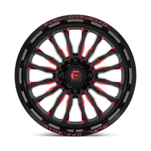 Fuel Arc D822 Red Milled UTV Rims