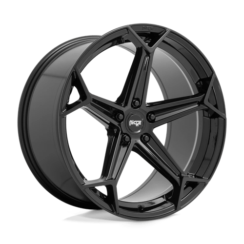 Niche N258 Arrow Gloss Black 1-Piece Wheels