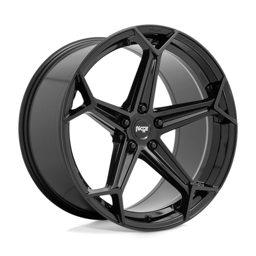 Niche N258 Arrow Gloss Black 1-Piece Wheels