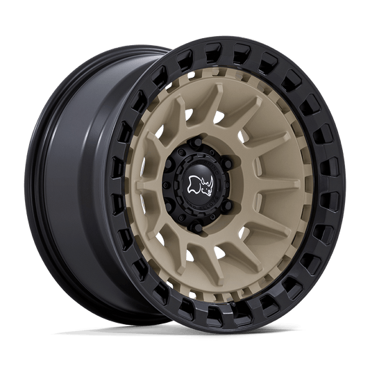 Black Rhino BR009 Barrage Desert Sand On Matte Black Wheels