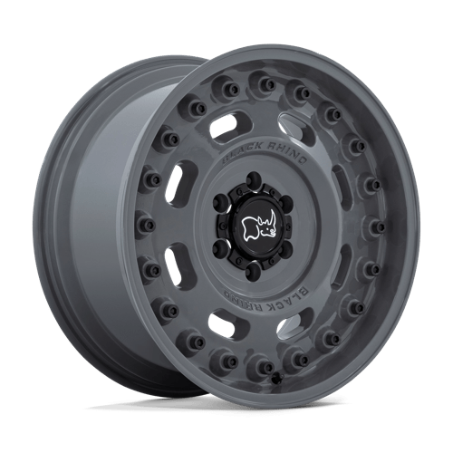 Black Rhino Axle Battleship Gray Wheels