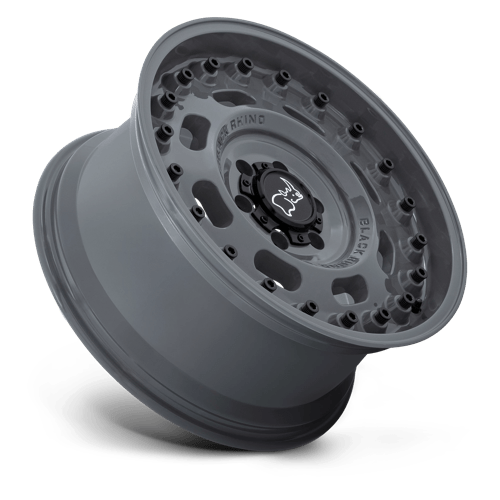 Black Rhino Axle Battleship Gray Wheels