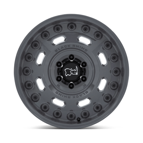 Black Rhino Axle Battleship Gray Wheels