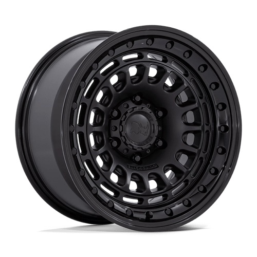 Black Rhino Sahara BR014 Matte Black &#038; Gloss Black Lip Wheels