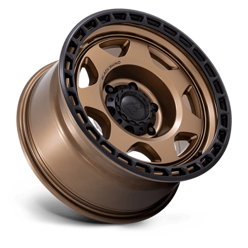 Black Rhino BR018 Voyager Matte Bronze W/ Matte Black Lip Wheels