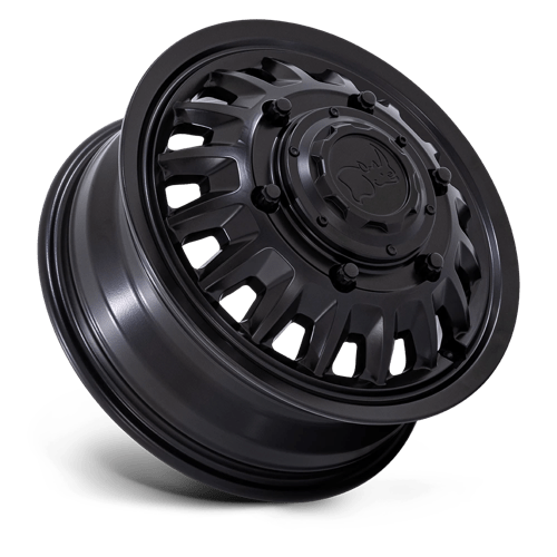 Black Rhino BR019 Aliso Dually Matte Black Wheels