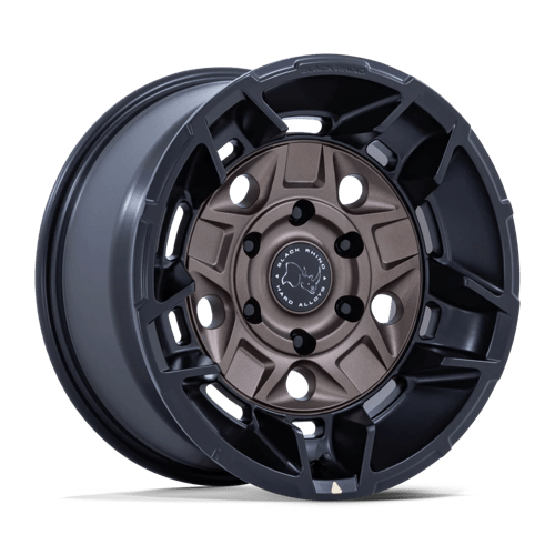 Black Rhino BR028 Guard Burnt Bronze with Matte Black Lip Wheels, Cast Aluminum