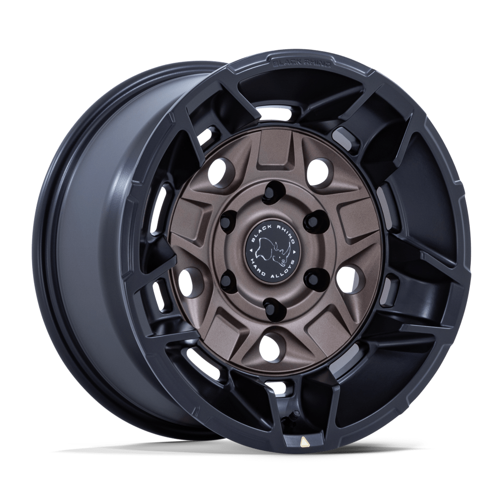 Black Rhino BR028 Guard Burnt Bronze with Matte Black Lip Wheels, Cast Aluminum