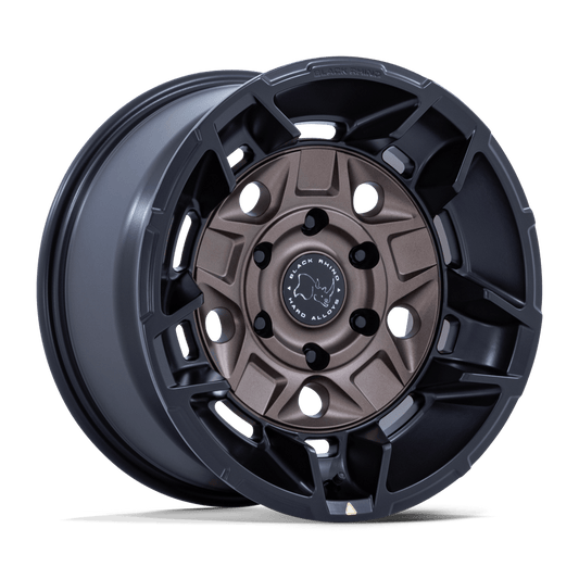 Black Rhino BR028 Guard Burnt Bronze with Matte Black Lip Wheels, Cast Aluminum